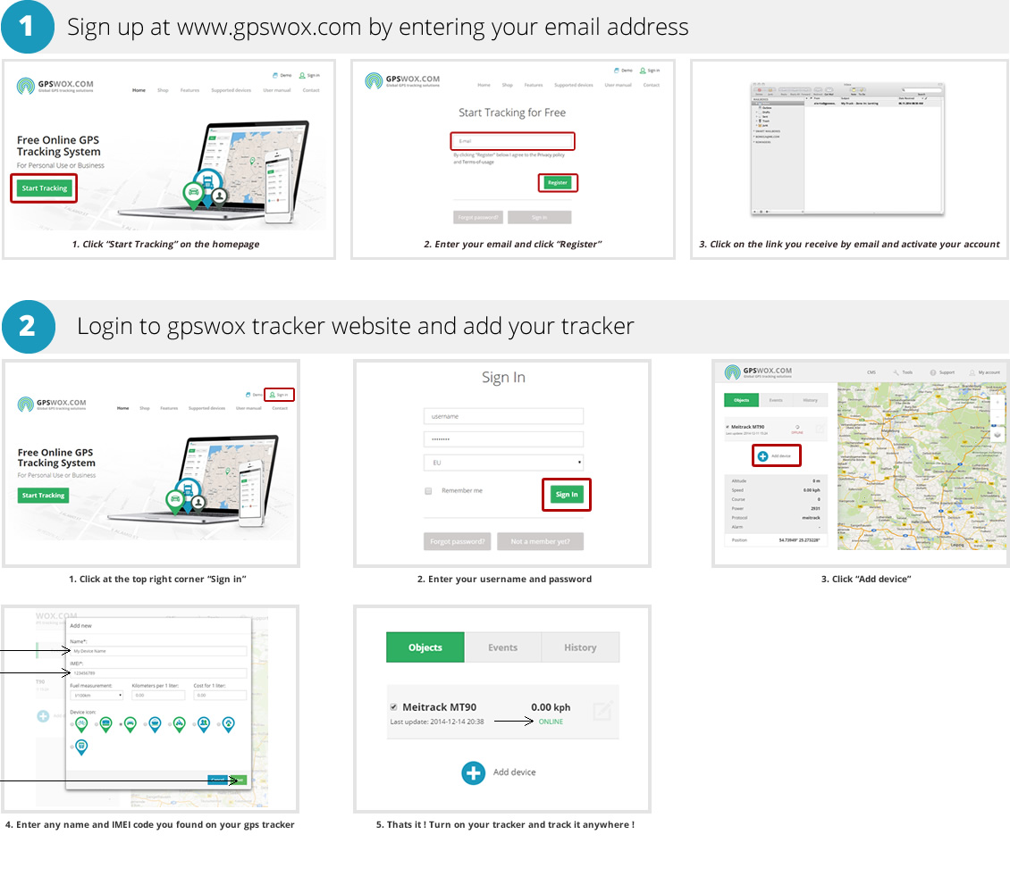 GPS tracking app settings, set up for iPhone, iPad, best ...